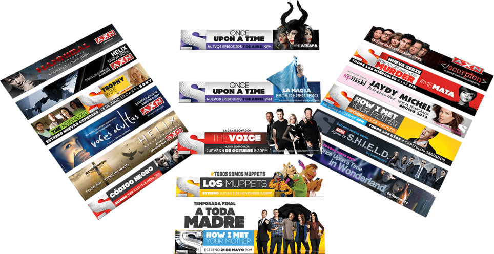 SONY Pictures Television Canal SONY Firmas electronicas