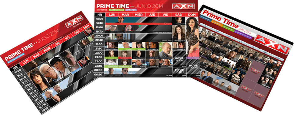 SONY Pictures Television Canal AXN Grillas