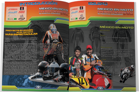 Folder México en Moto