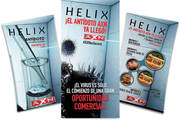 SONY Pictures Television Canal AXN HELIX