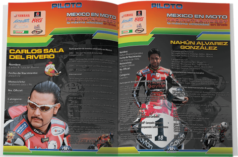 Folder México en Moto