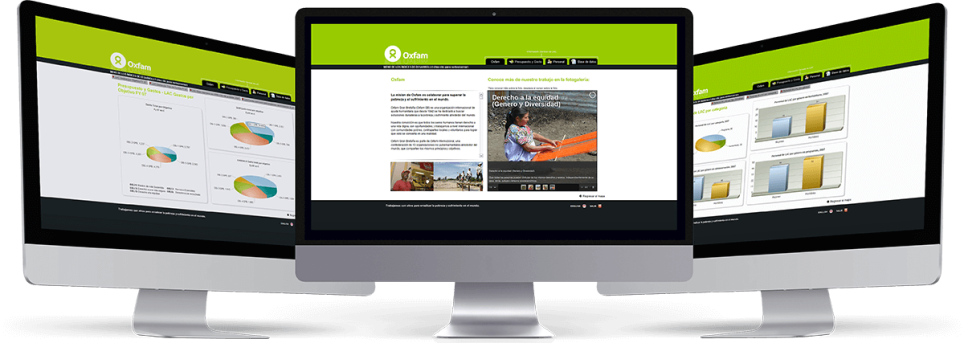 OXFAM México Interactivo Screenshots