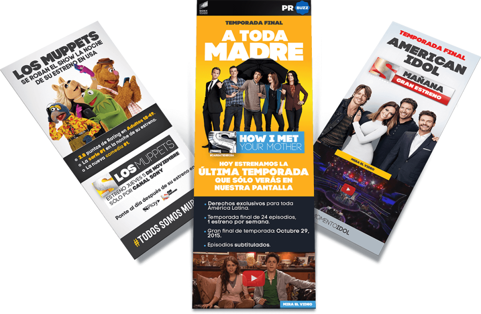 SONY Pictures Television Canal SONY PR Buzz