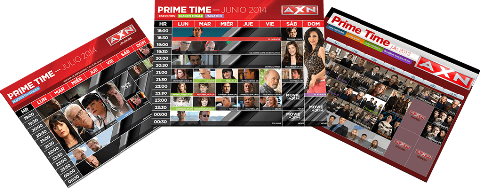 SONY Pictures Television Canal AXN Grillas